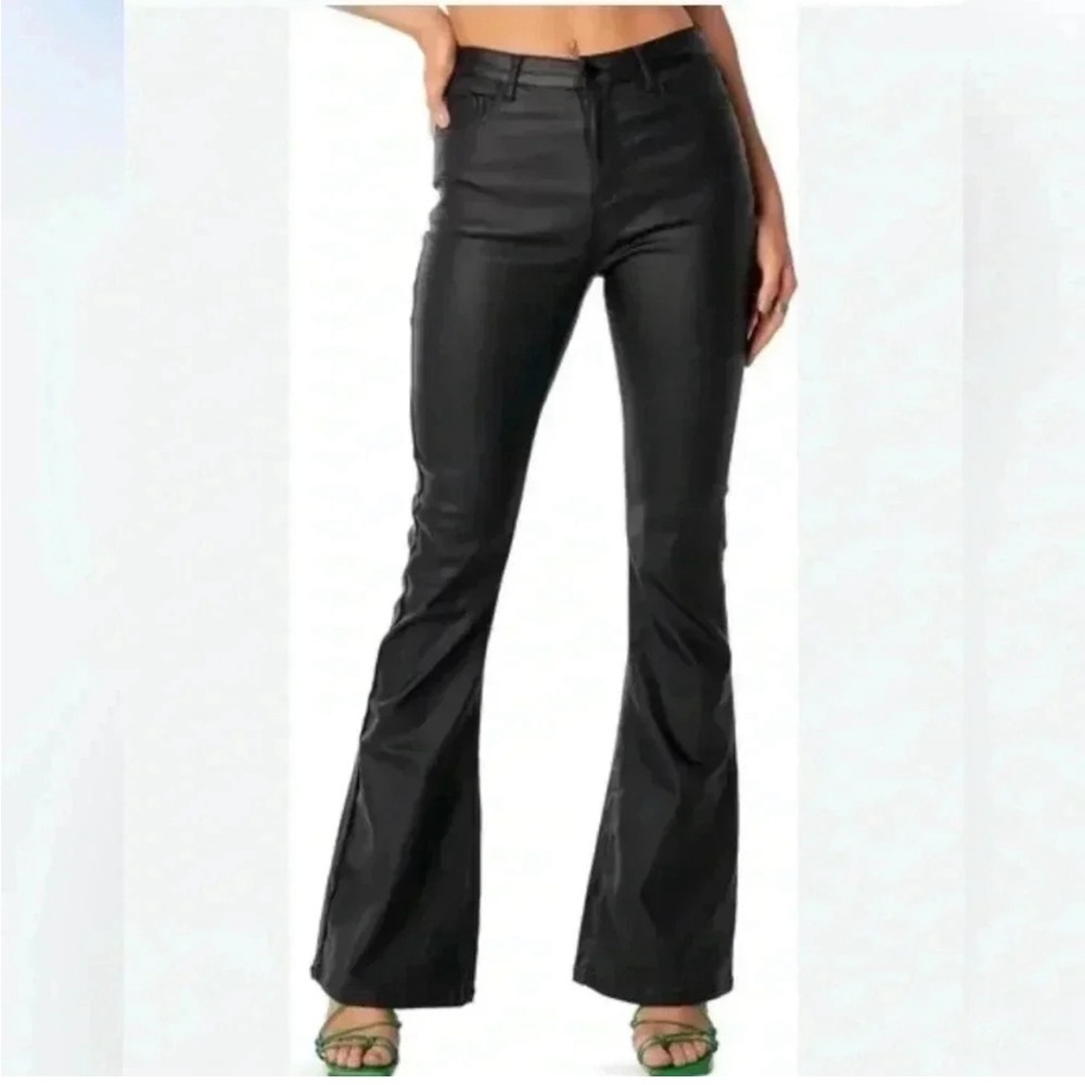 Edikted Black Flare Pants